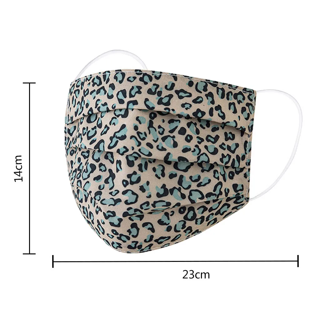 

1Pcs Adult Unisex Personality Flowers Printing Women Facemask Washable Reusable Dustproof Protective Face Cover mascarillas