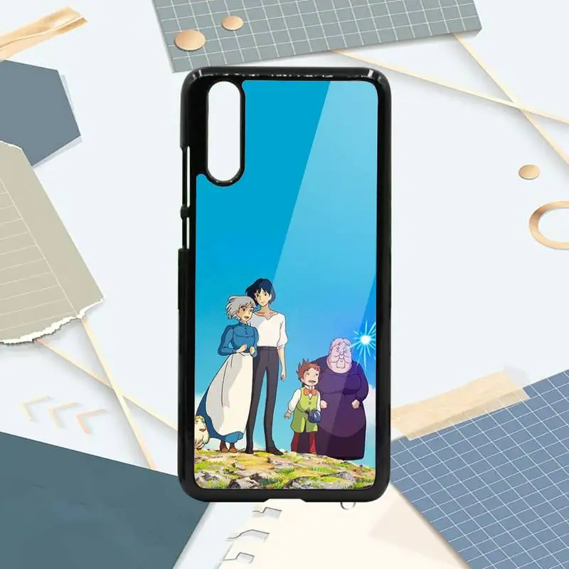 

Japan anime Howls Moving Castle Phone Case PC For Samsung galaxy S note 8 9 20 10 e lite2019 plus pro ultra