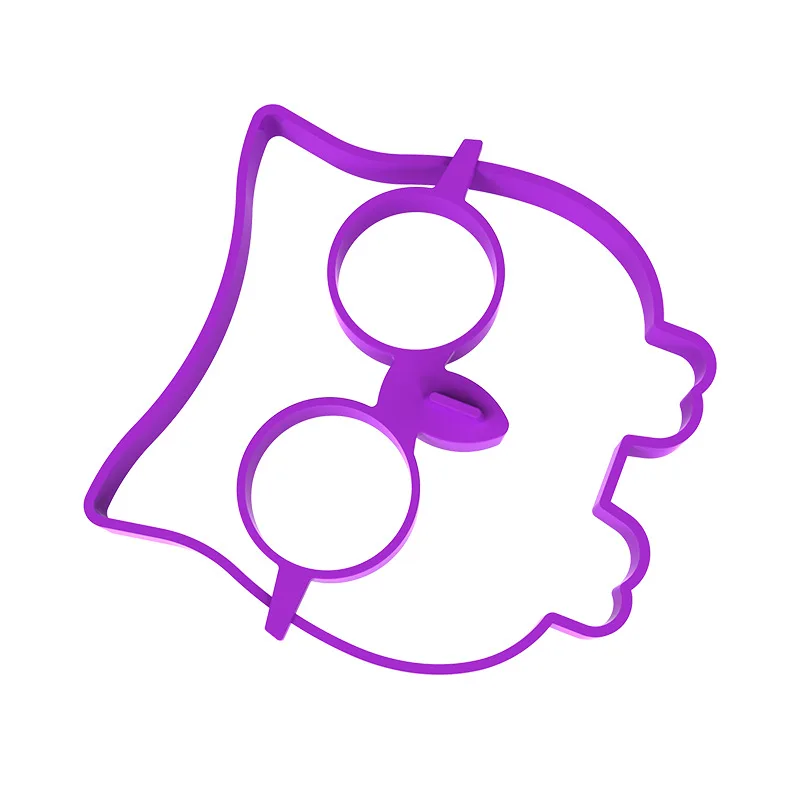 Творческая личность Сова силиконовый омлет сковорода Многофункциональный