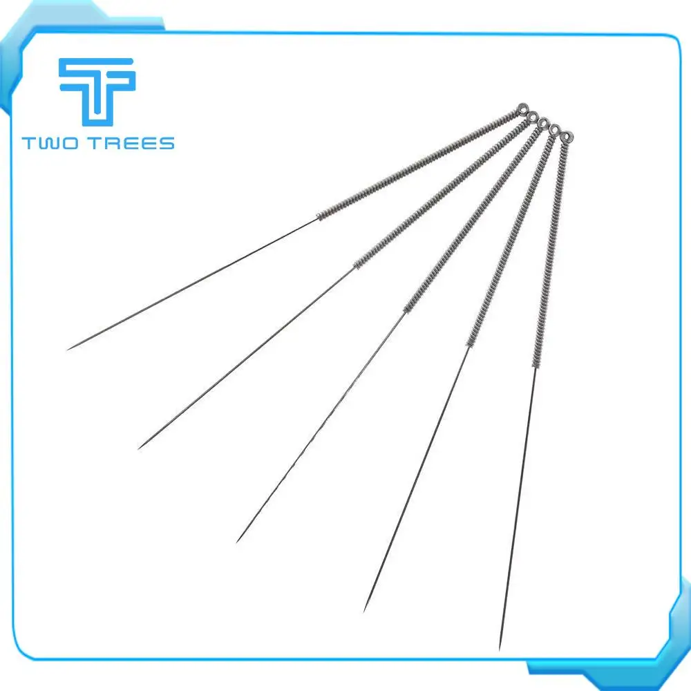 10 шт./компл. 3d принтер Насадка из нержавеющей стали игла для очистки сверла по - Фото №1