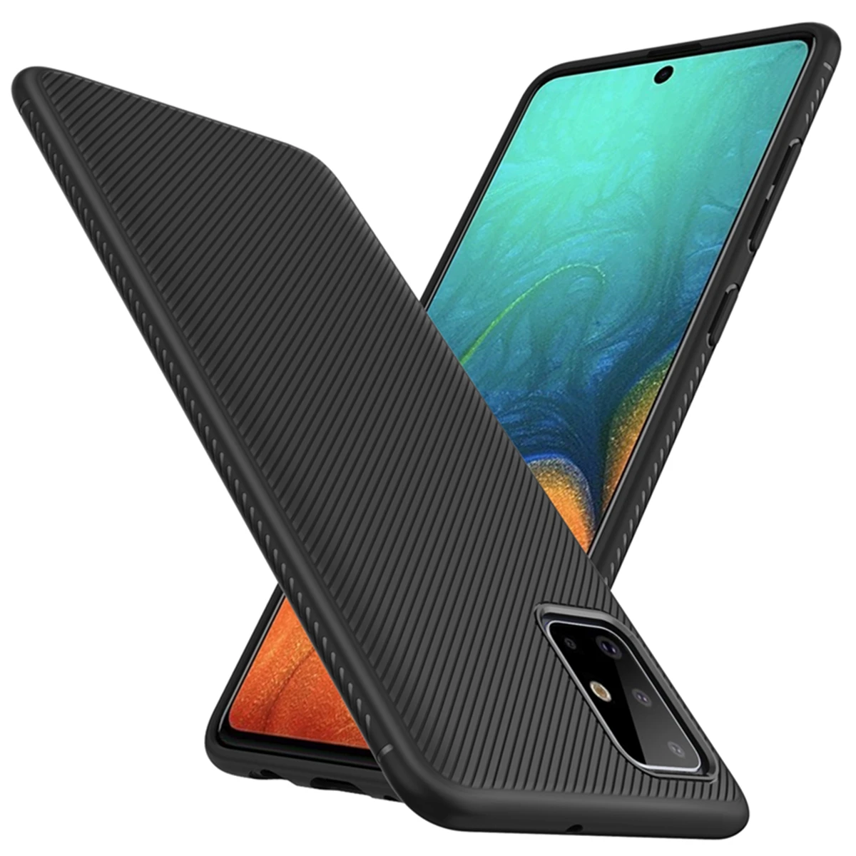 Для samsung Galaxy S11e S11 Plus Мягкий силиконовый чехол матовый ТПУ Бампер Защитный чехол для samsung A71 A51 чехол противоударный