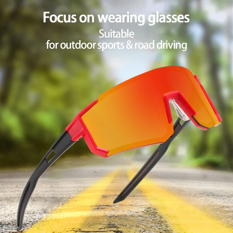 

Polarized Sunglasses Photochromic Men's and women's outdoor sunglasses bicycle sports glasses riding wind and sand sunglasses