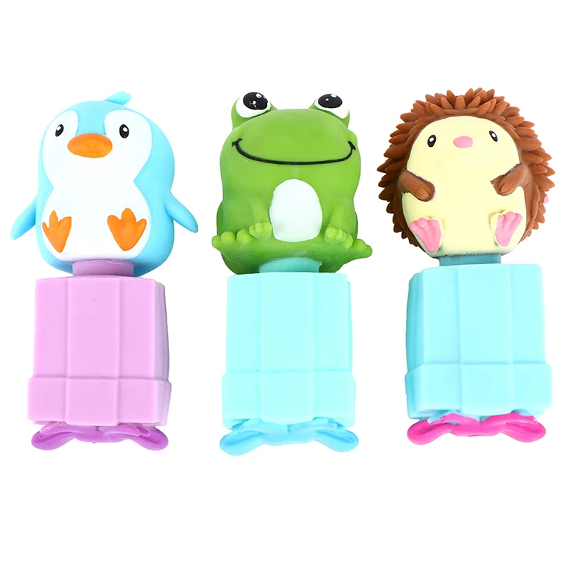 

Stress Relief Squeeze Toys For Children Adult Flip Gift Box Kawaii Squeeze Cute Soft Hedgehog, Frog, Chick,penguin Slow Rising