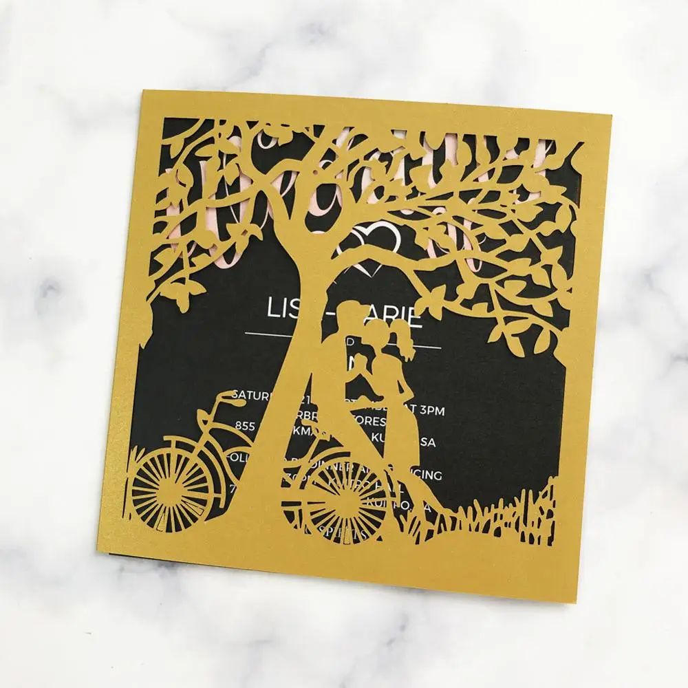 35 шт./лот счастливые влюбленные свадебные пригласительные открытки Свадебные