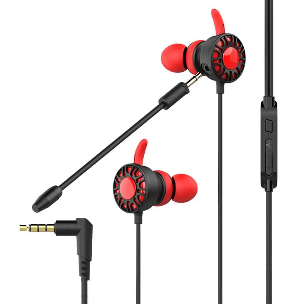 

T5 Noise-canceling In Ear Wired Tablet Phone Gaming Earphones with Microphone