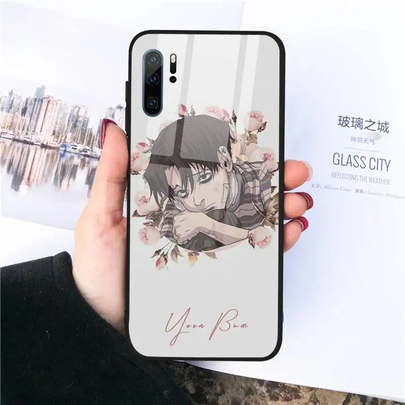 

Fiction Killing Stalking Phone Case Tempered glass For Huawei Honor 7A 8X 9 10 v10 P30 20 9 10 Pro Plus Lite mate 10 20 pro