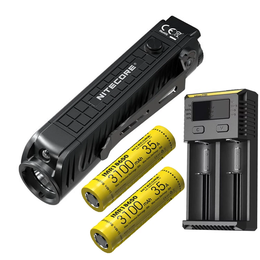 option 7 NITECORE P18 тактический фонарь XHP35 HD max 1800 люмен луч бросок 182 метров уличный фонарик для поиска правоприменения - Испускаемый цвет: option 7