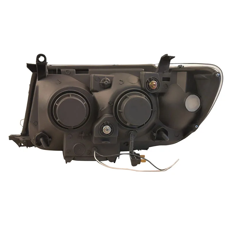 Автомобильные модифицированные черные фары светодиодсветодиодный дневные