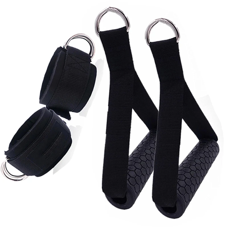 

Fitness Pulley Cable System Household high pull arm strength triceps fitness equipment Adjustable gymnastics accessories