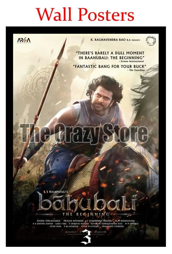 Baahubali The Beginning Classic White Kraft Paper Paintings Vintage Wall Posters Stickers Home Decor Gift 42X30cm | Дом и сад