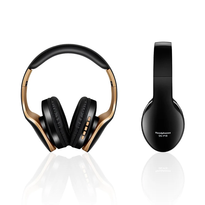 Беспроводные наушники Bluetooth игровая гарнитура объемные стерео спортивные для