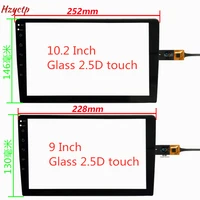 910 1 inch black glass car gps touch sensor video player navigation central multim%c3%addia for hactivol nxp6851