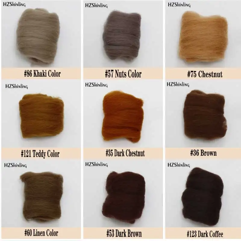 9 видов цветов иглы для валяния комплект 42 цвета волокна шерсти ровинг ботинки с