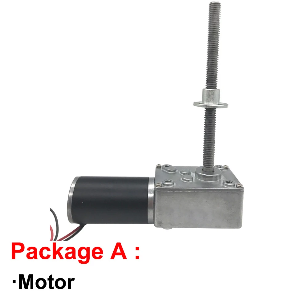 Резьбовой винт для редукторного электродвигателя 12 В 24 постоянного тока 116 мм 470