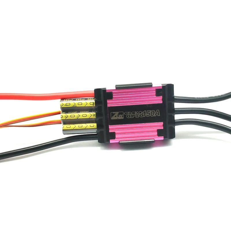 ZTW Gecko 150A OPTO HV бесщеточный электронный регулятор скорости для дистанционного