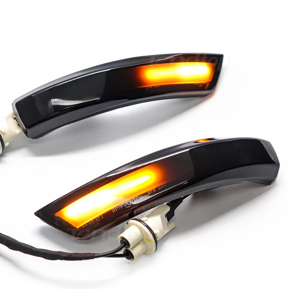 

2Pcs Led Dynamic Side Marker Turn Signal Light Indicator Blinker Lamp Signal Lamp For Ford Focus Mk2 Mk3 2008-2016 Mondeo Mk4