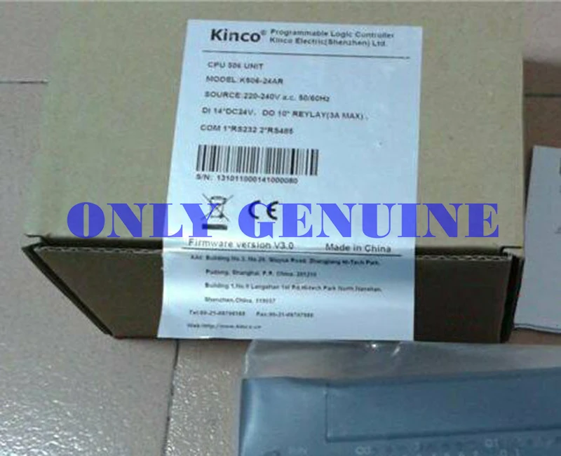 

Kinco PLC CPU Module K506-24AR 100% New and Original