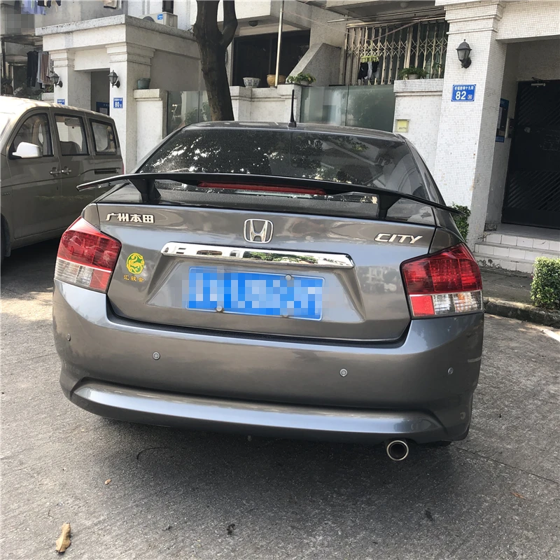 Спойлер для Honda City 2008-2018 городской спойлер из АБС-пластика TF-карты заднее крыло