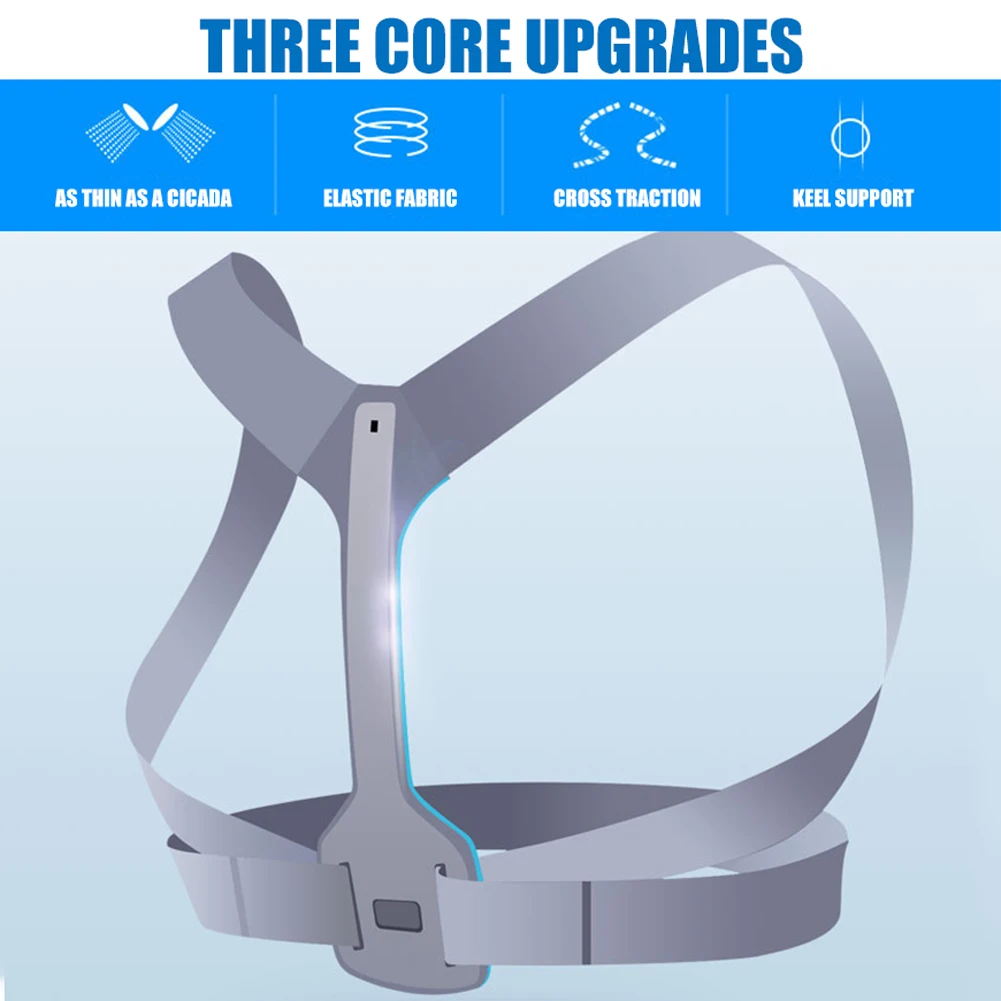 Корректор осанки для женщин и мужчин одобренный FDA фиксатор верхней части спины