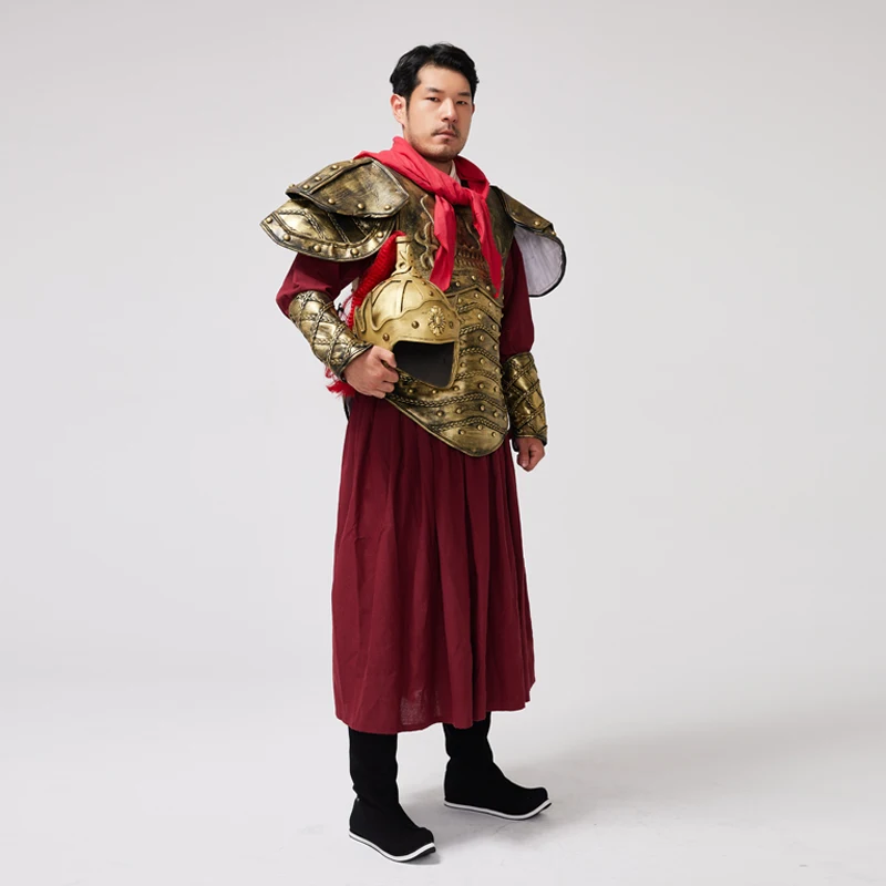 Общий костюм мужской солдат Броня воин Косплей война историческая боевая одежда