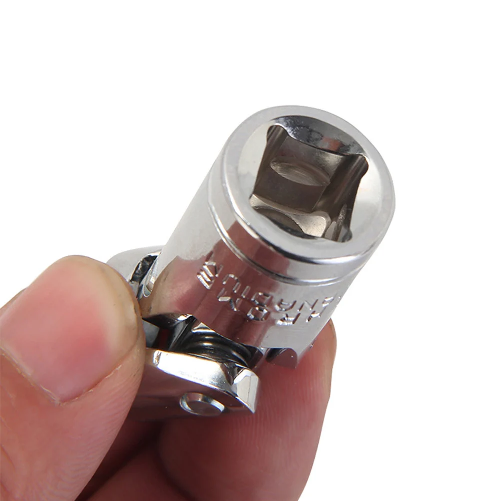 

1/4" 3/8" 1/2" Bar Socket Adapter Car Auto Universal Ratchet Joint Set Angle Extension Vehicle Repair Tool Ball Joint Flexible
