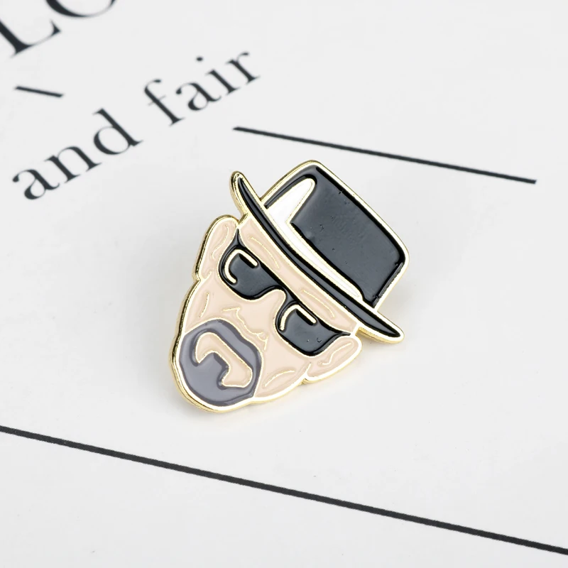 Мужская/Женская Брошь в виде мультяшного героя из фильма во все тяжкие |