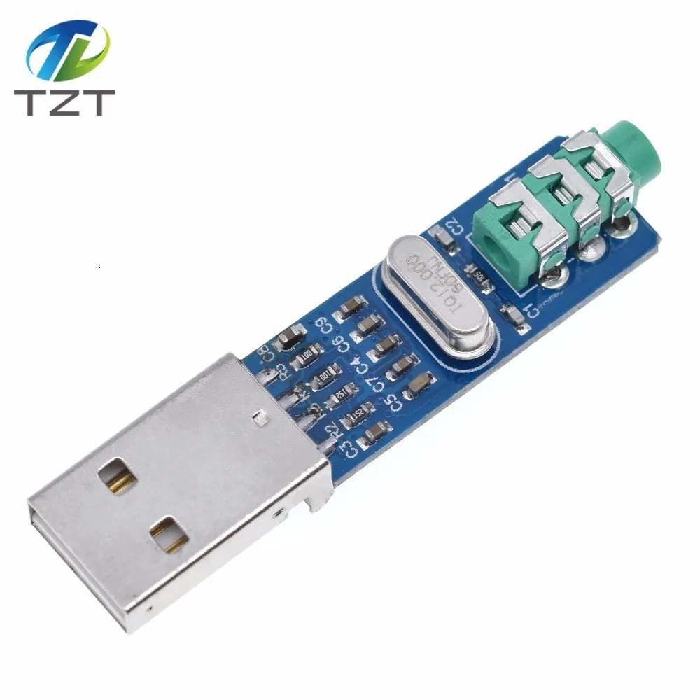 TZT 5V Mini PCM2704 USB DAC HIFI звуковая карта Power декодер плата модуль для Arduino Raspberry Pi 16 бит |