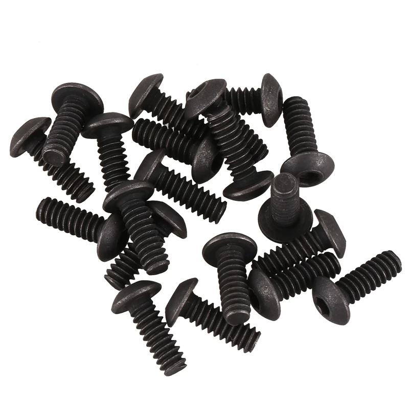 GTBL № 6 32 UNC x 3/8 винты с шестигранной головкой из легированной стали черный 20