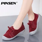 Туфли женские PINSEN, легкие, дышащие, на шнуровке
