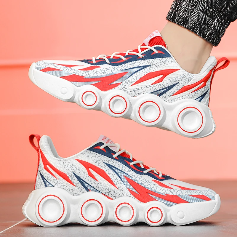 

New high-end breathable mesh sports shoes, urban outdoor fitness jogging shoes, trendy fashion casual shoes for teenagers