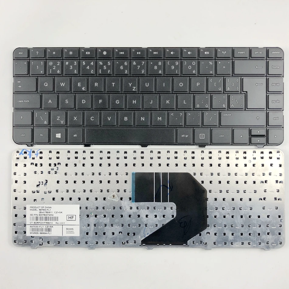 Чешская и Словацкая Клавиатура для ноутбука HP Pavilion G6x G6T G6S G6-1300 G6-1000 G6-1200 G4-1000 G4t-1000