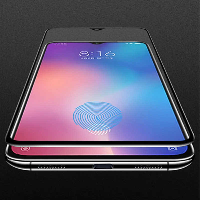 9D закаленное стекло для Xiaomi Redmi Note 7 6 5 pro plus Защита экрана mi 8 9 SE lite Полное покрытие
