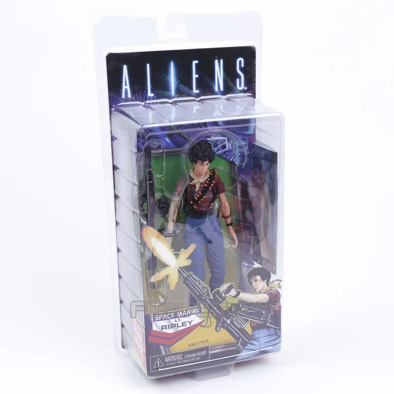 Инопланетянин NECA LT. Экшн-фигурка Ripley Space Marine из ПВХ коллекционная игрушка |