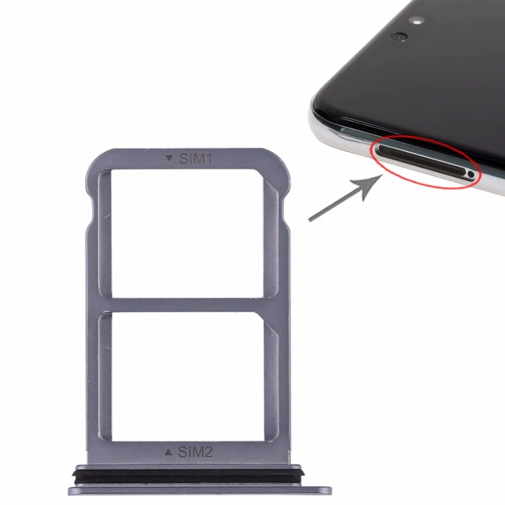 1 шт. Высокое качество для huawei P20 dual SIM карты ЛОТОК СЛОТ держатель Слот адаптер
