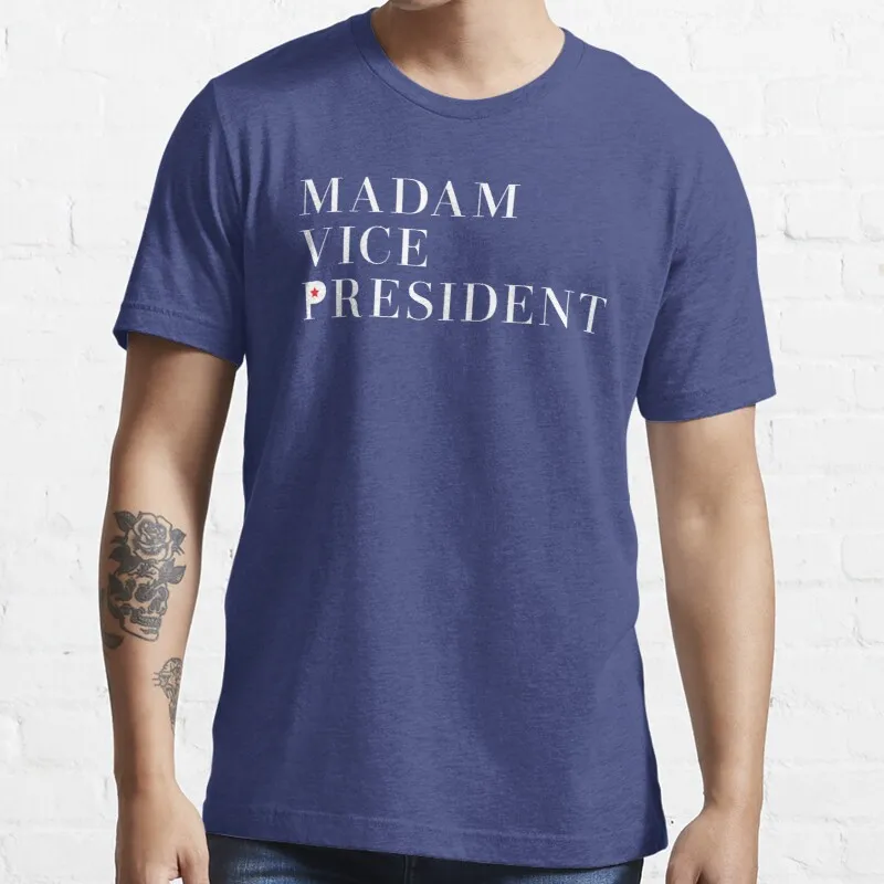 

New Madam Vice President T-Shirt Cotton Tee Shirt S-3Xl t shirt men Custom aldult Teen unisex digital printing Tee shirt