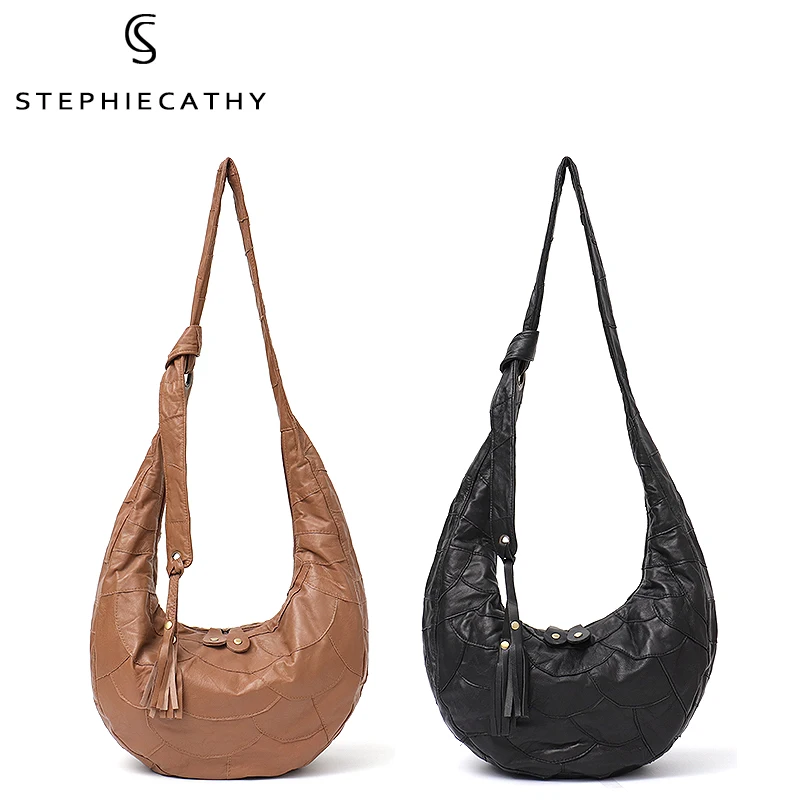 SC женские дизайнерские сумочки кожаные Лоскутные брендовые винтажные дамские