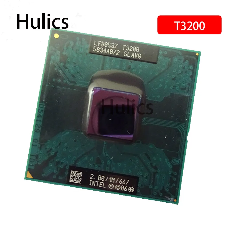 Процессор для ноутбука Hulics Original inter T3200|Компьютерные кабели и разъемы| |