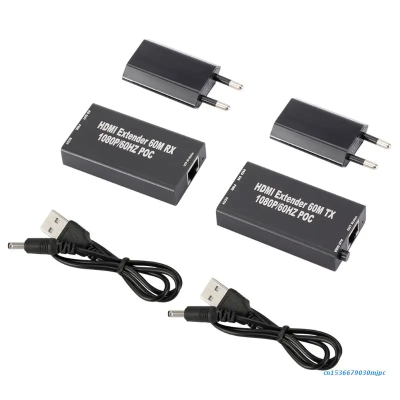 Удлинитель RJ45 Cat5e Cat6 Ethernet 60 м HDMI-совместимый | Компьютеры и офис