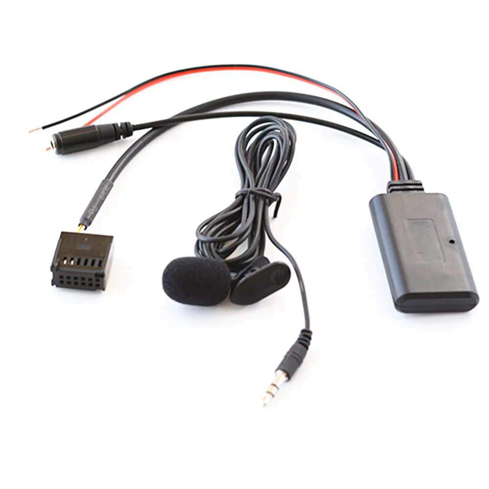 Автомобильный Bluetooth AUX адаптер беспроводной аудио телефонный звонок громкой