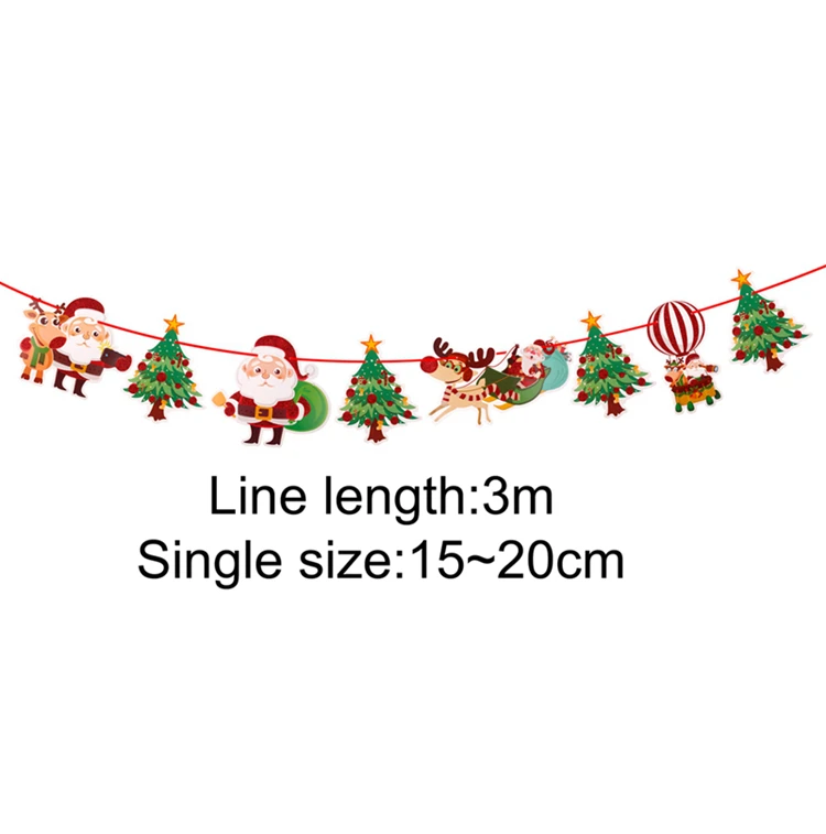 Santa Claus And Tree 1 шт. рождественские украшения для дома Navidad kerst decoratie плюшевые украшения с подвеской в виде оленя лося и оленя год - Цвет: Santa Claus And Tree