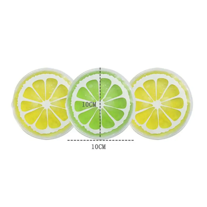 Летняя мини физиотерапия Φ Милая мультяшная круглая форма яркие цветные фрукты