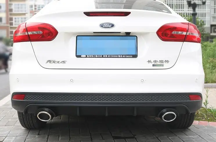 Задний спойлер для кузова 2012 2015 Ford Focus DCS ABS задний бампер диффузор|Обвесы| |