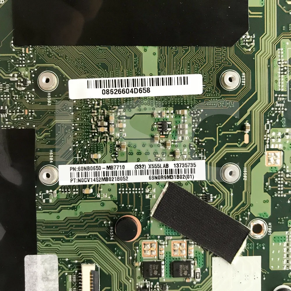 LSC для ASUS X555LA X555LAB X555LD материнская плата ноутбука с процессором SR23Y I5-5200U 4 Гб RAM REV: 3