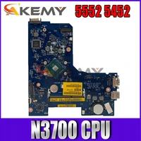 original brand new cn 0f77j1 0f77j1 f77j1 for dell inspiron 5552 5452 la c571p laptop motherboard with n3700 cpu ddr3 tested ok
