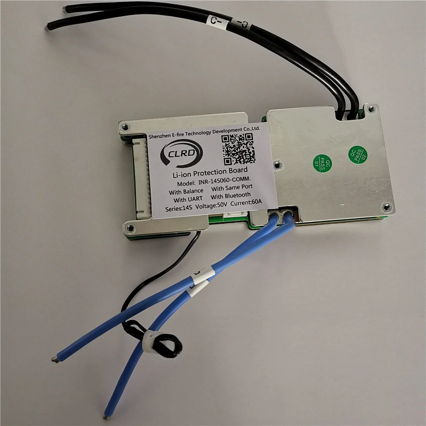 Умная литий ионная lipo батарея 14S 48 В 20A 30A 40A 60A BMS PCM PCB с bluetooth и связью|Аксессуары для