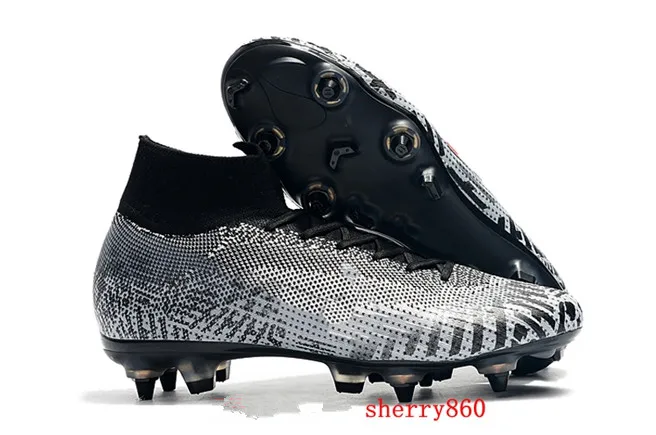 Мужские футбольные бутсы Superfly VI 360 LVL UP Elite SG AC высокие футбольные бутсы CR7 футбольные бутсы scarpe calcio - Цвет: 3