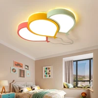 modern simple balloon led ceiling lamp creative lovely home decorate child lights childrens room toy house bedroom lighting