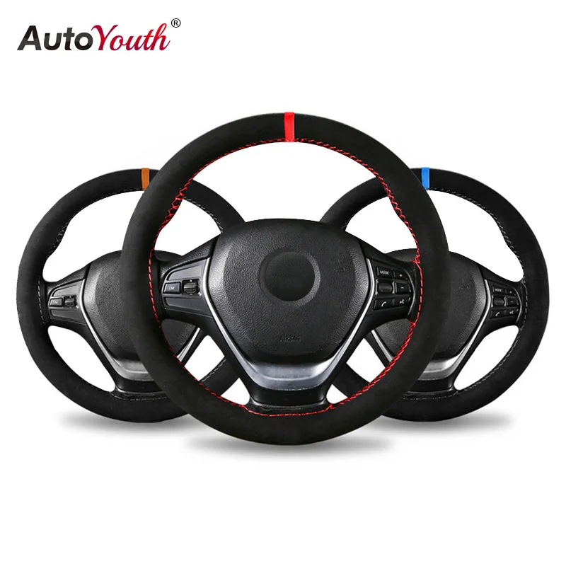 AUTOYOUTH 15 дюймов Универсальная кожаная искусственная кожа из микрофибры с иглами и