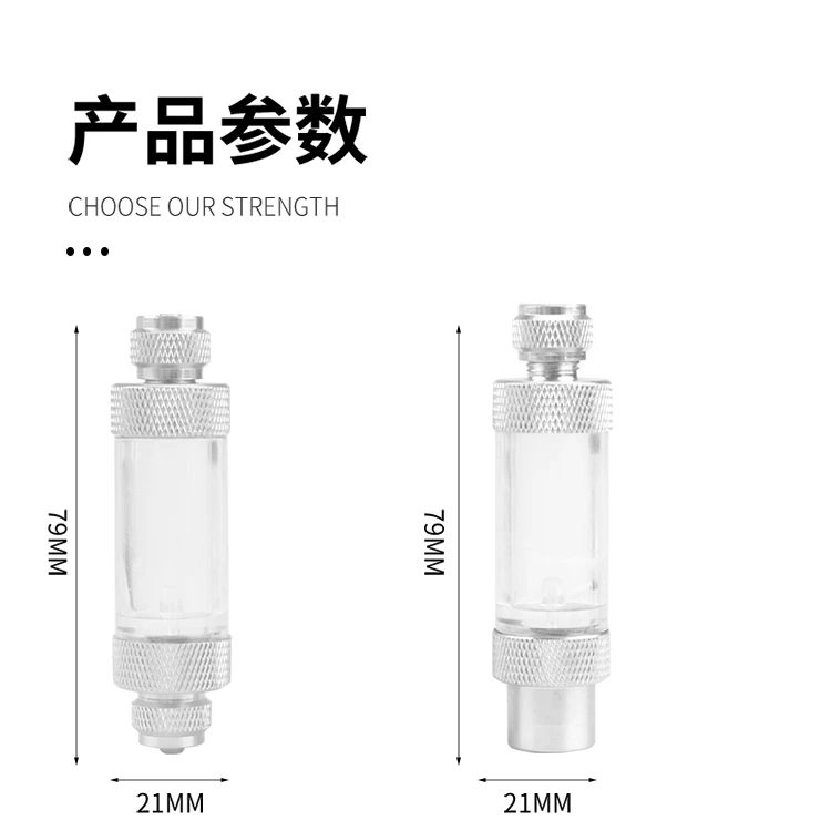 Металлический счетчик пузырей CO2 с точной настройкой соленоидного клапана