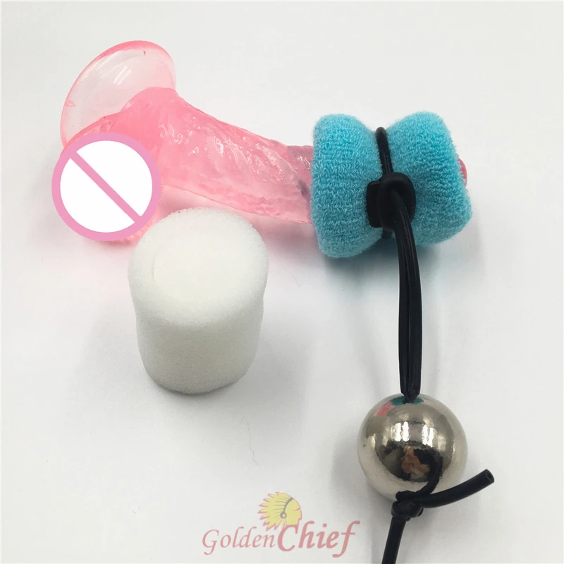 Увеличитель пениса с металлическим шариком подвесной удлинитель вешалка для